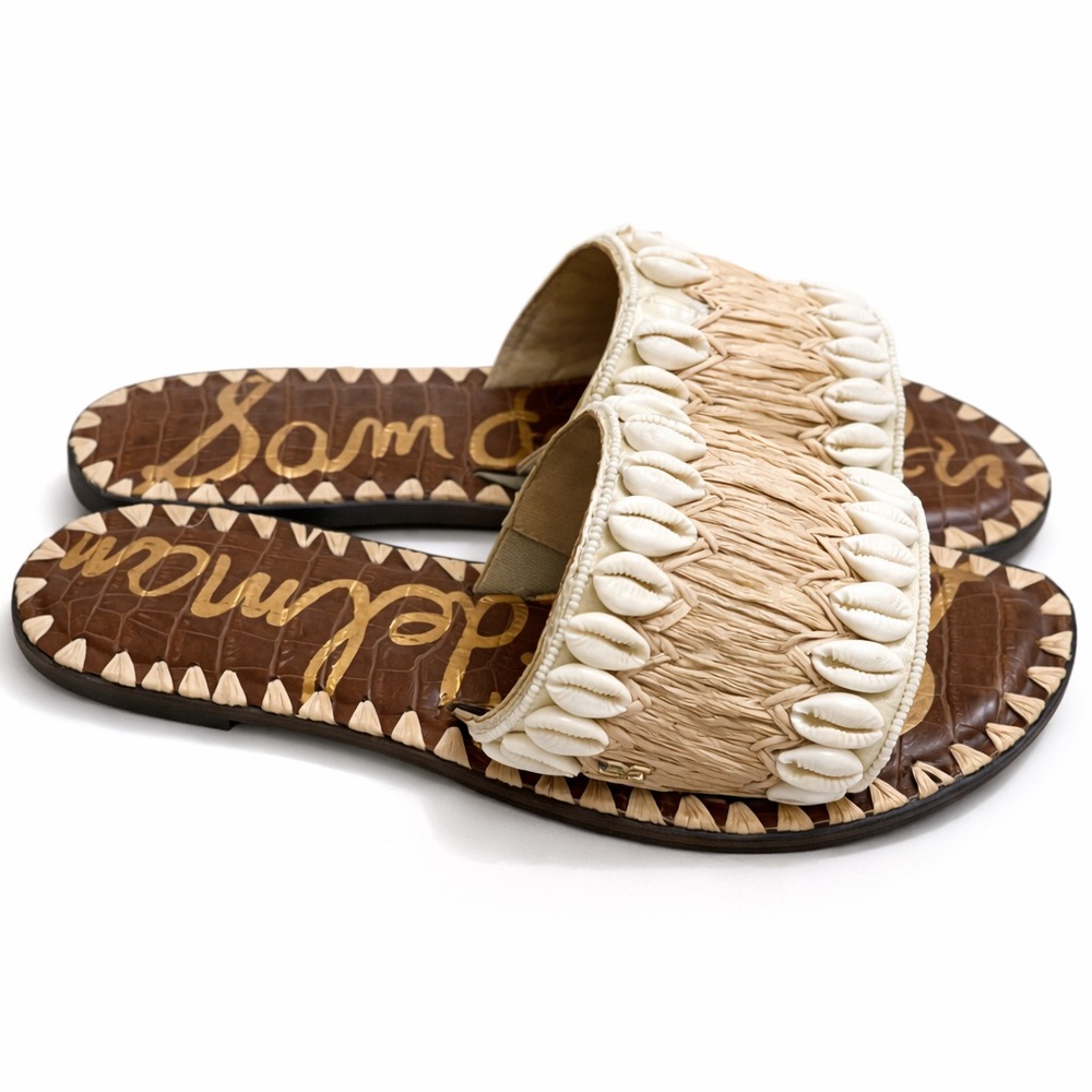 Sam Edelman Gale Shell-Embellished Slides